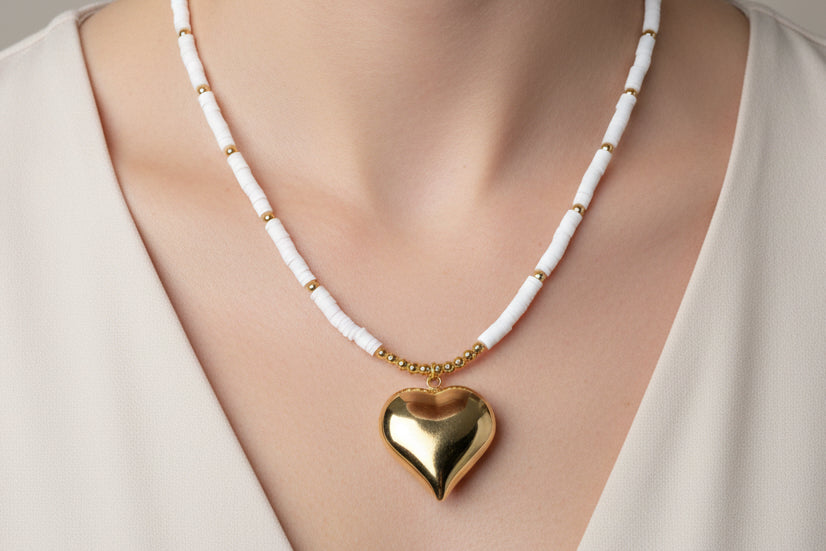 *Emily Heart Necklace