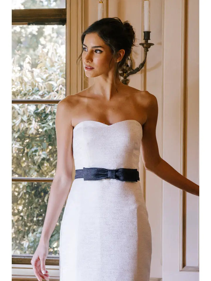 *Classy Textured Pattern Midi Dress