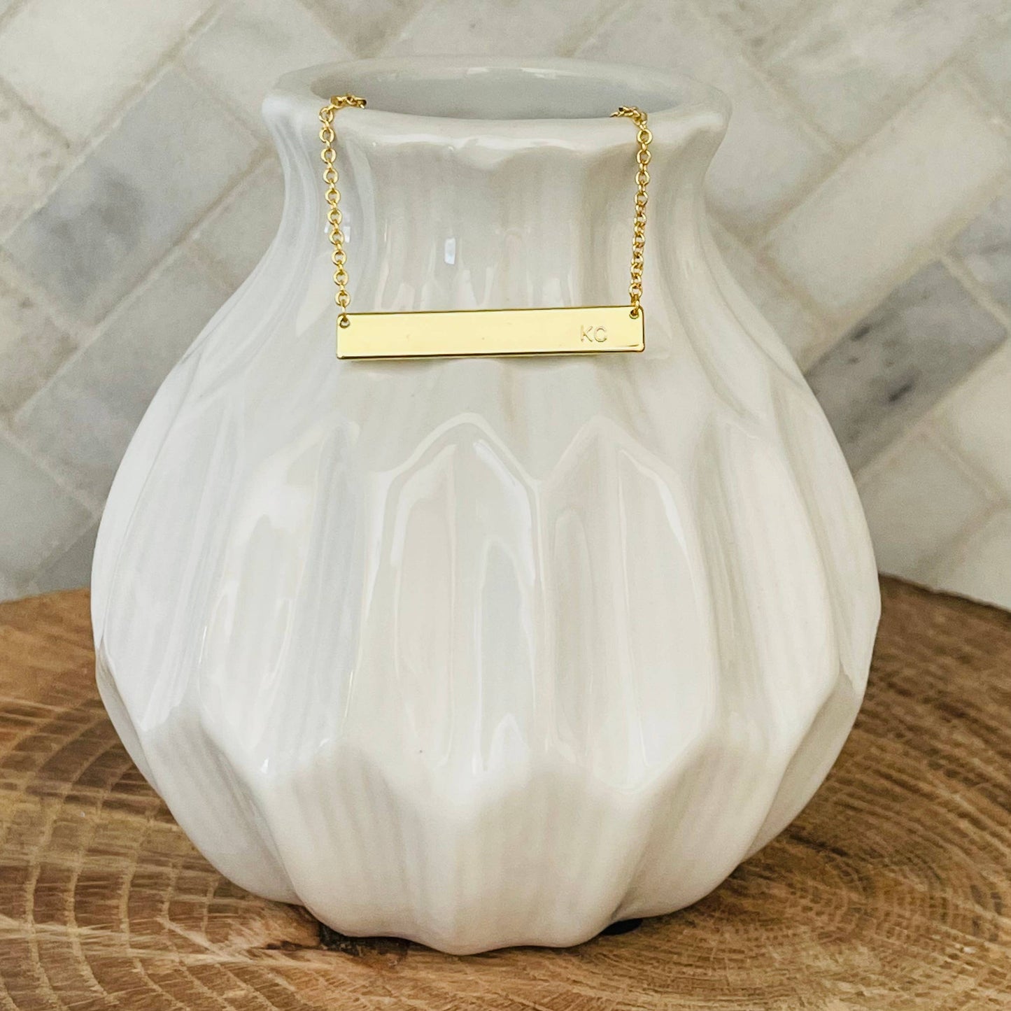 *KC Bar Necklace