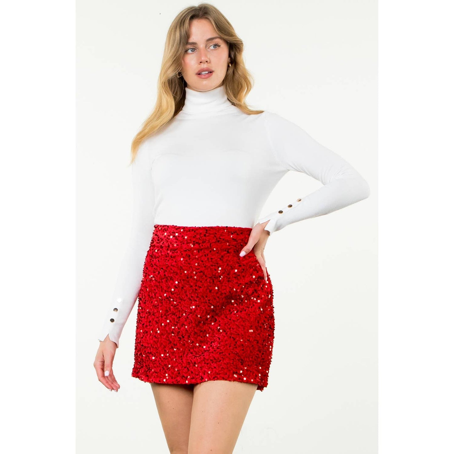 *Sequin Skort
