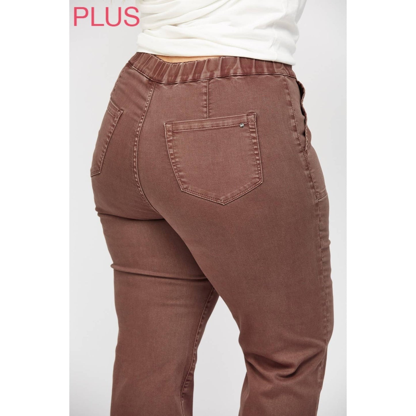 *COCOA HIGH RISE JOGGER CROP