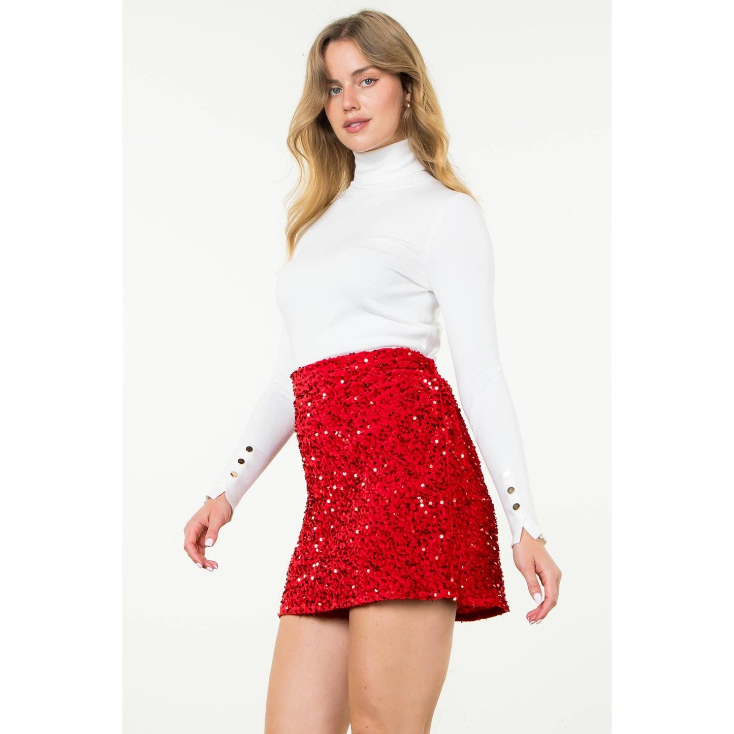 *Sequin Skort