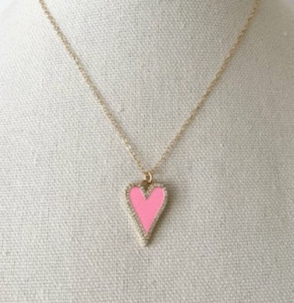 Broadway Heart Necklace