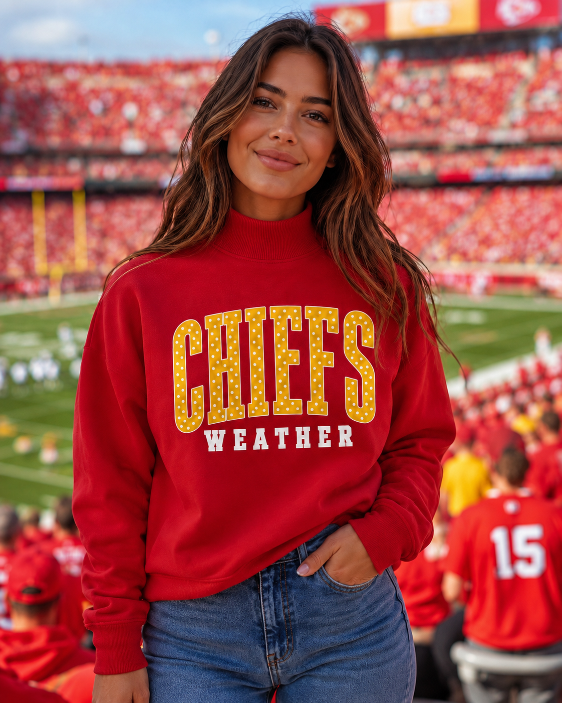 Chiefs Weather Mock Sweatshirt