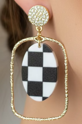 *Checkered TLD's - Black