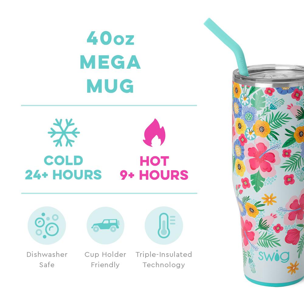 *Island Bloom Mega Mug (40oz)