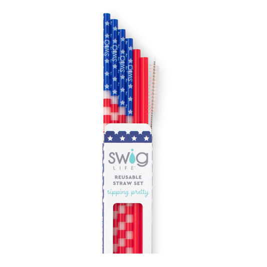 *All American Reusable Straw Set