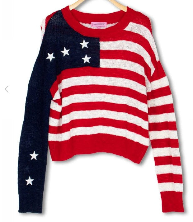 USA Flag Sweater