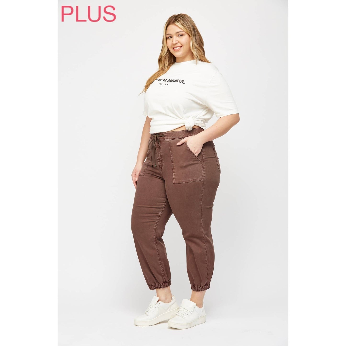 *COCOA HIGH RISE JOGGER CROP