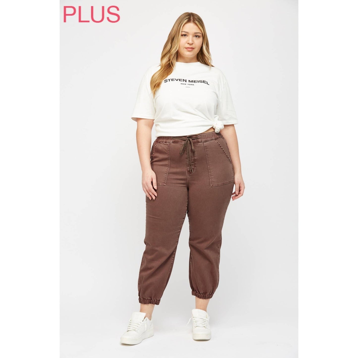 *COCOA HIGH RISE JOGGER CROP