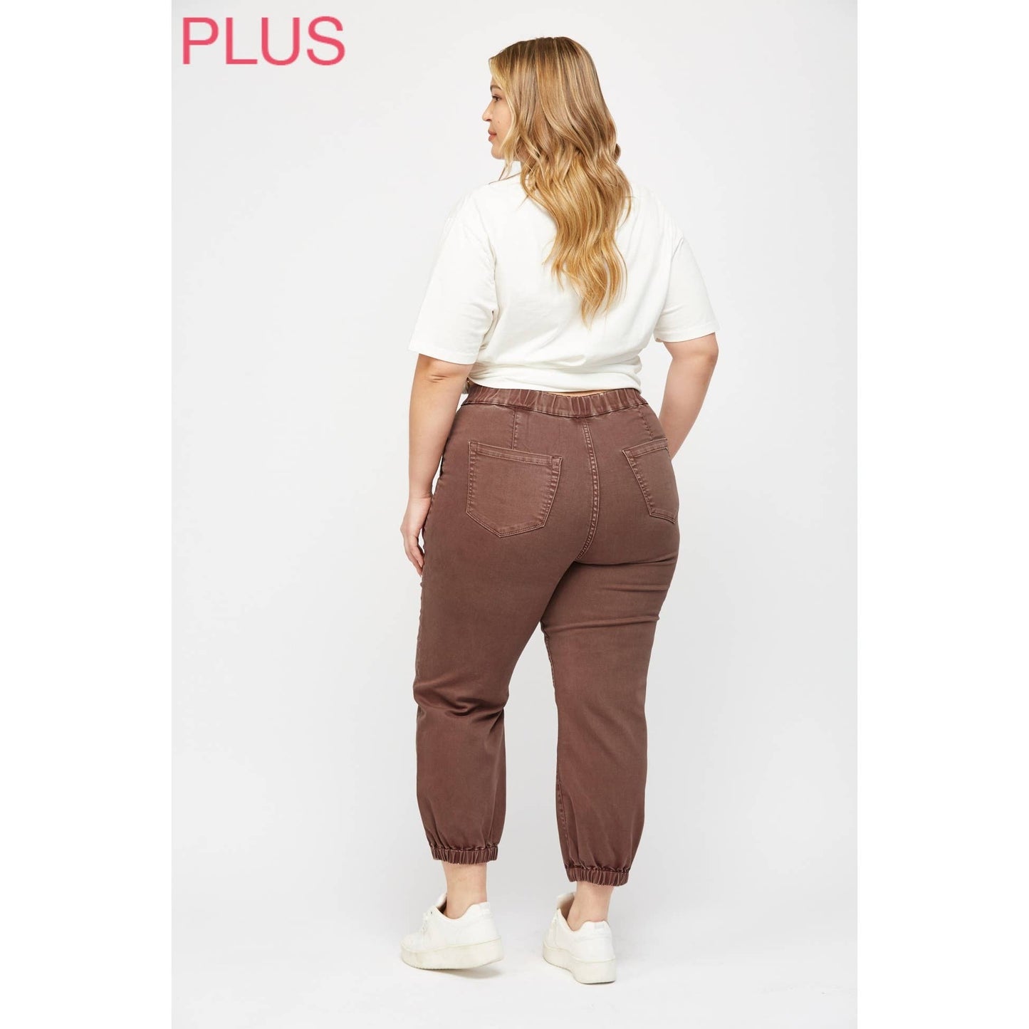 *COCOA HIGH RISE JOGGER CROP