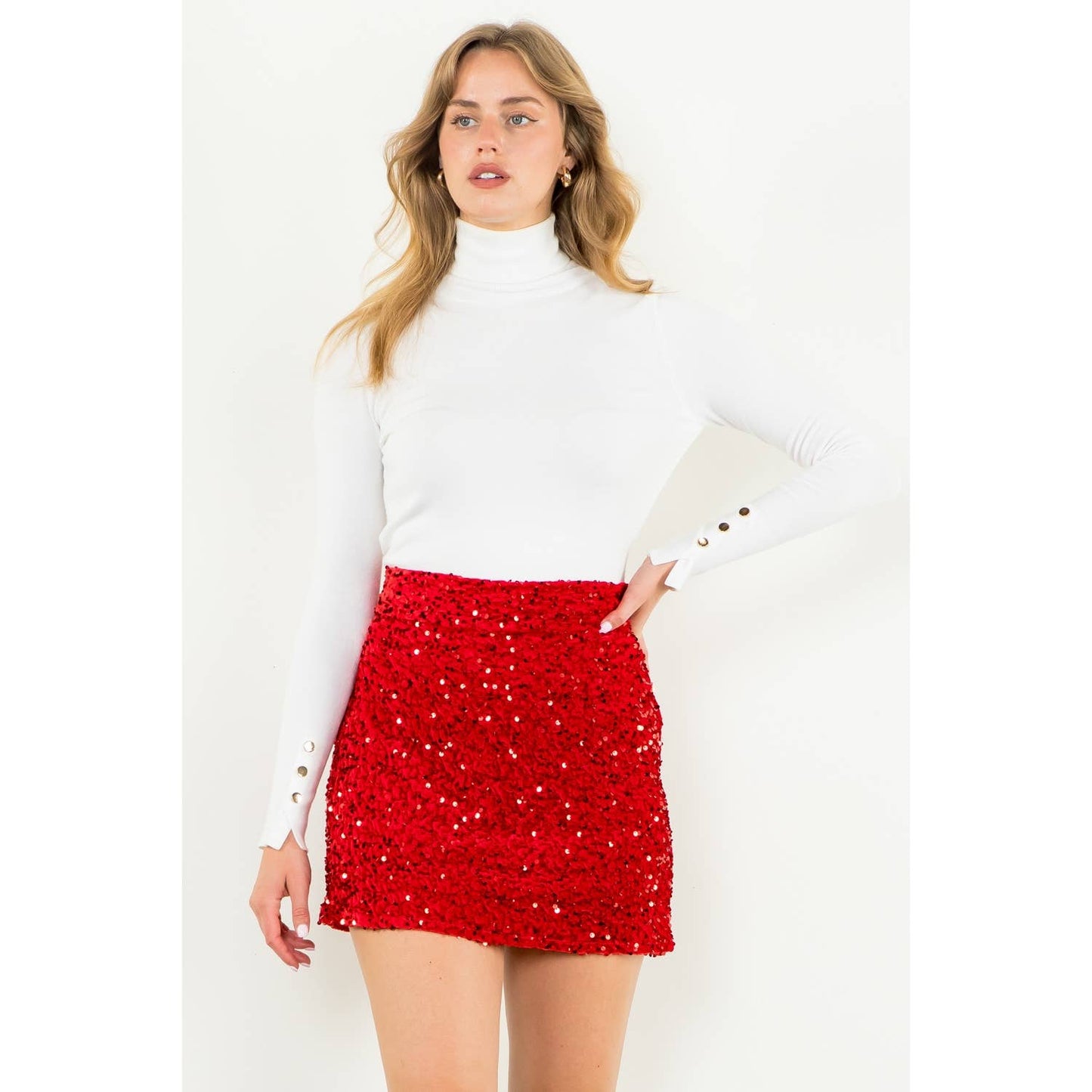 *Sequin Skort
