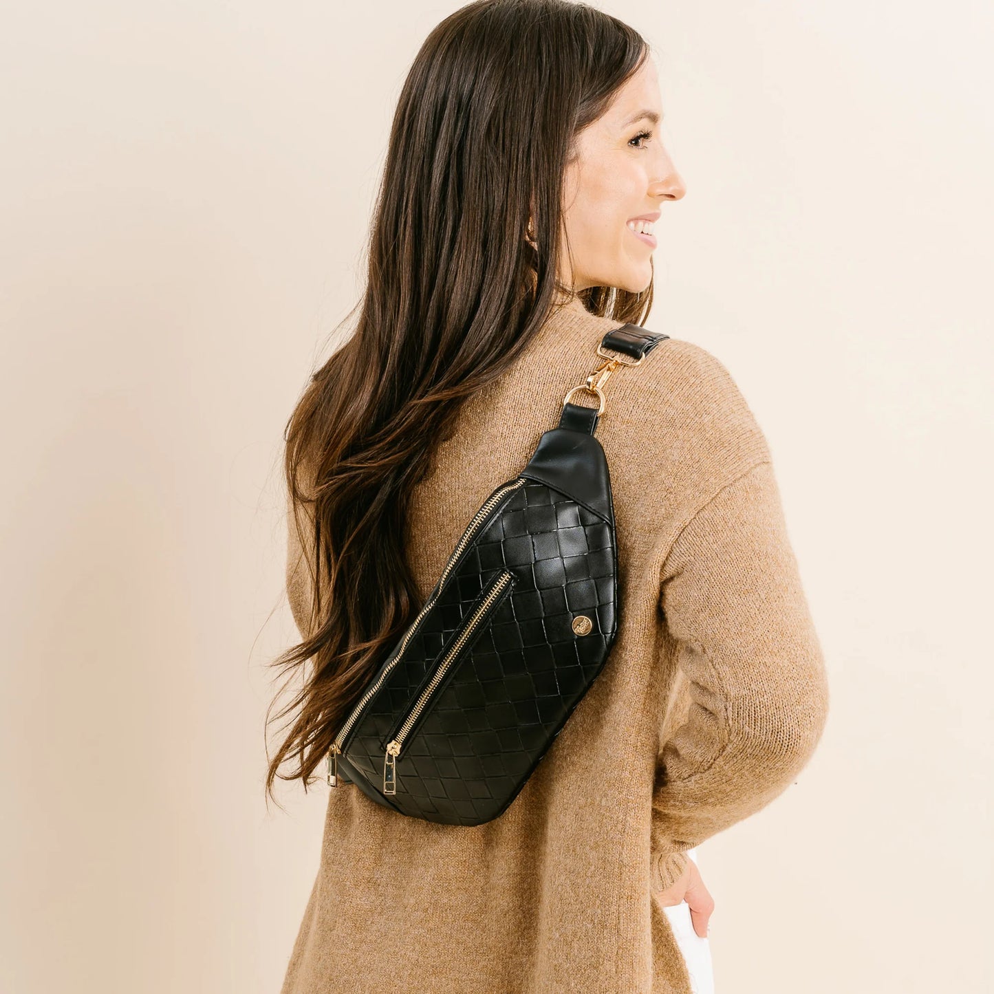*Trendy Luxe Belt Bag - 6 Colors Available - Black