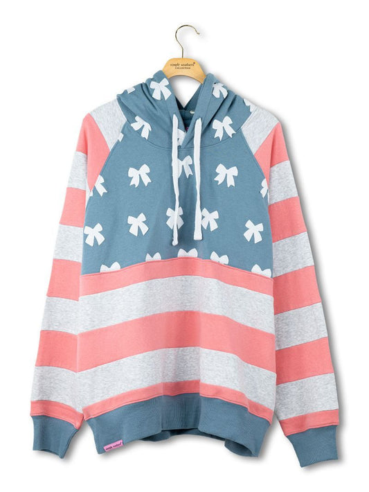 USA Patchwork Hoodie