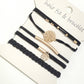 BOHO DUAL FUNCTION KNOT BRACELET HAIR TIES