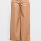 TAN LEATHER PANTS