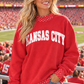 KC Polka Dot Mock sweatshirt