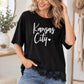 Kansas City Lace Trim T'Shirt - Black