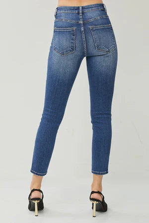 Risen Jeans - High Rise Basic Ankle Skinny Jeans