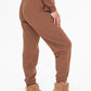 FLEECE BILLOW PANTS - COCOA DUST