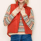 Rust Puffer Vest