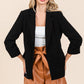 Classy Open-Front Casual Blazer