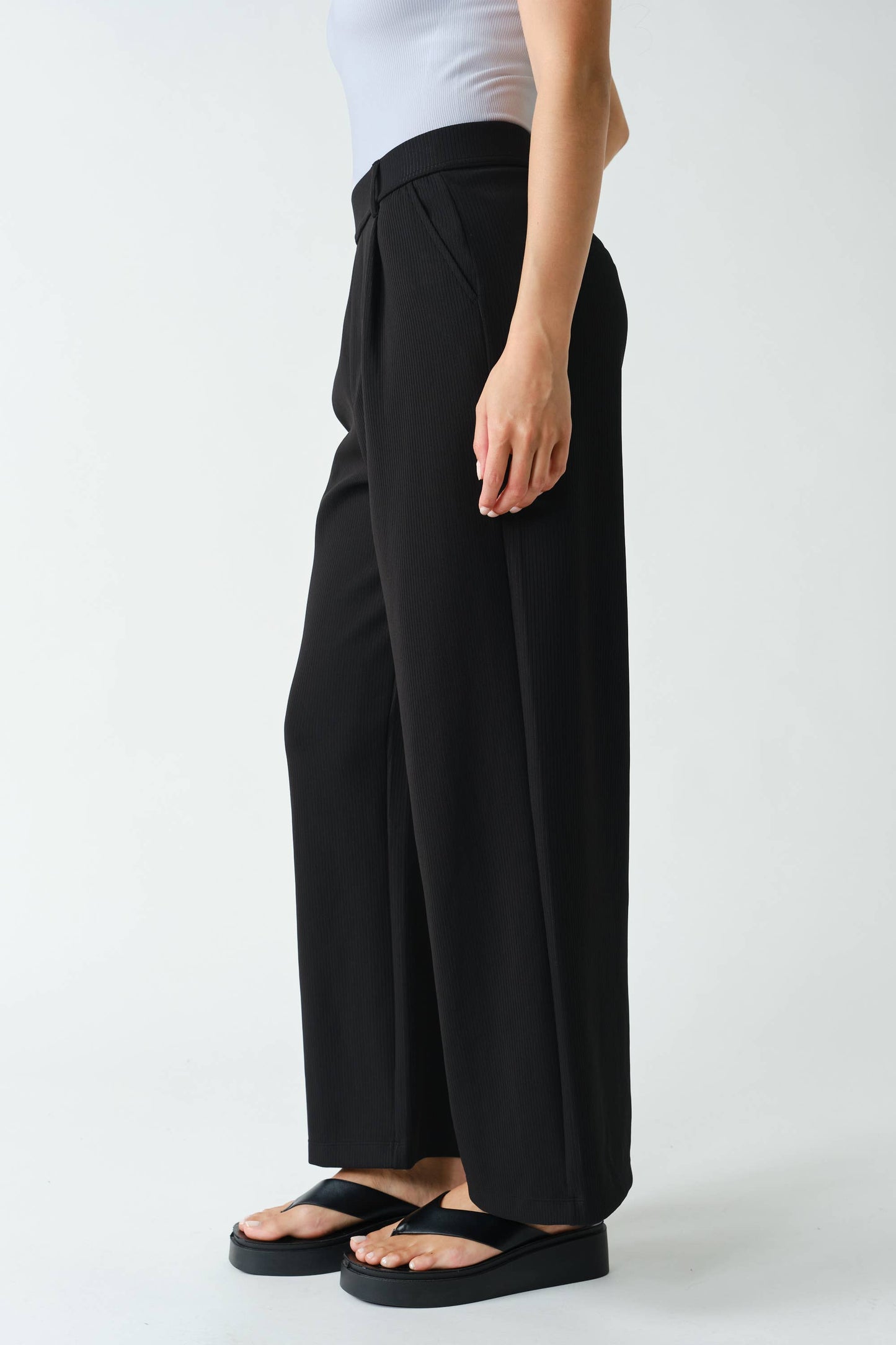 Jacquard Ribbed District Tailored Trousers
