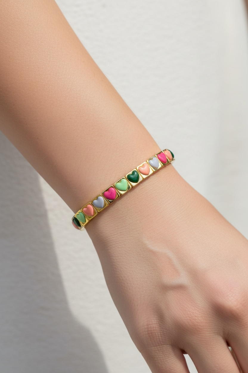 Heart Mint Bracelets