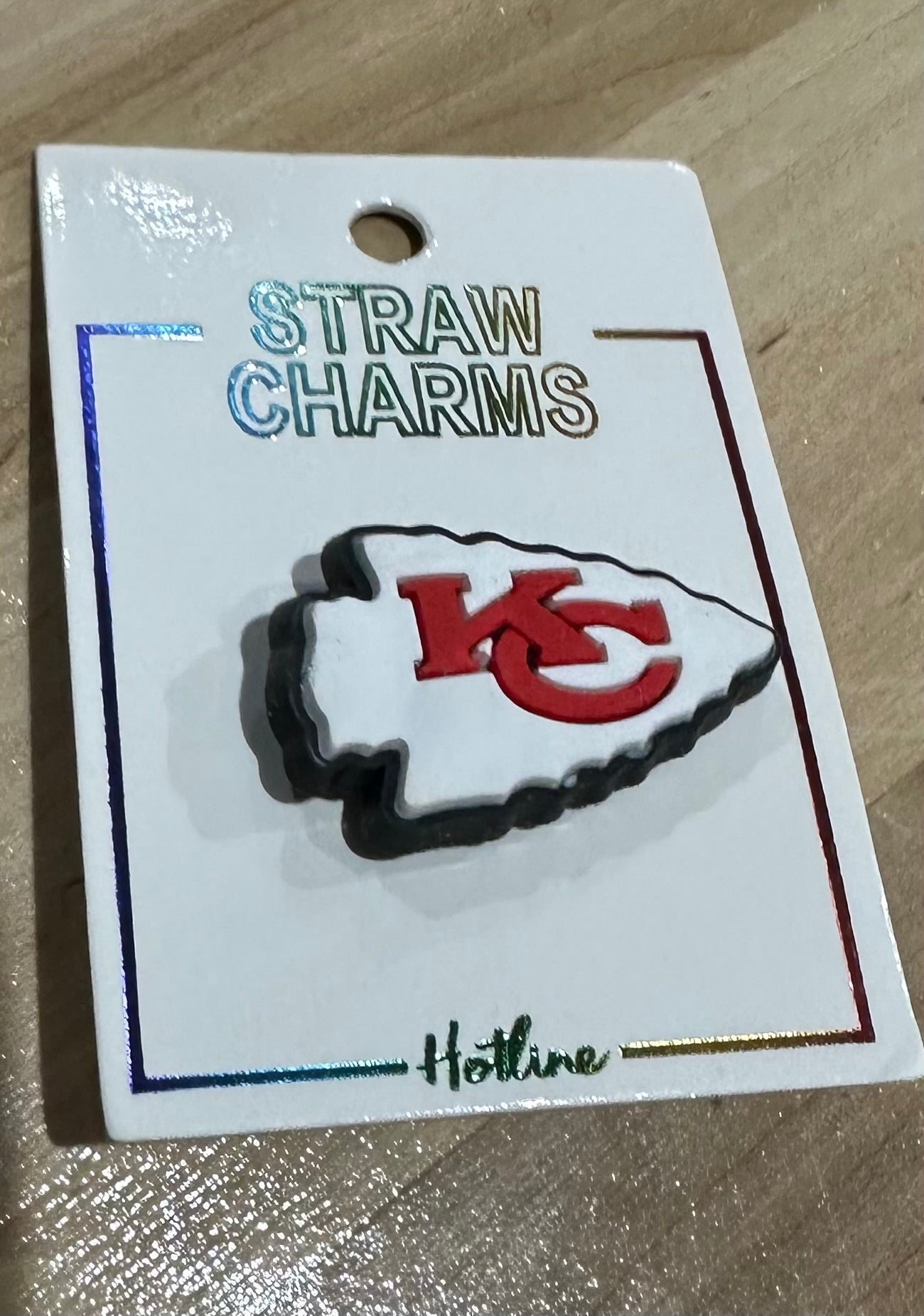 *Straw Charms - Chiefs