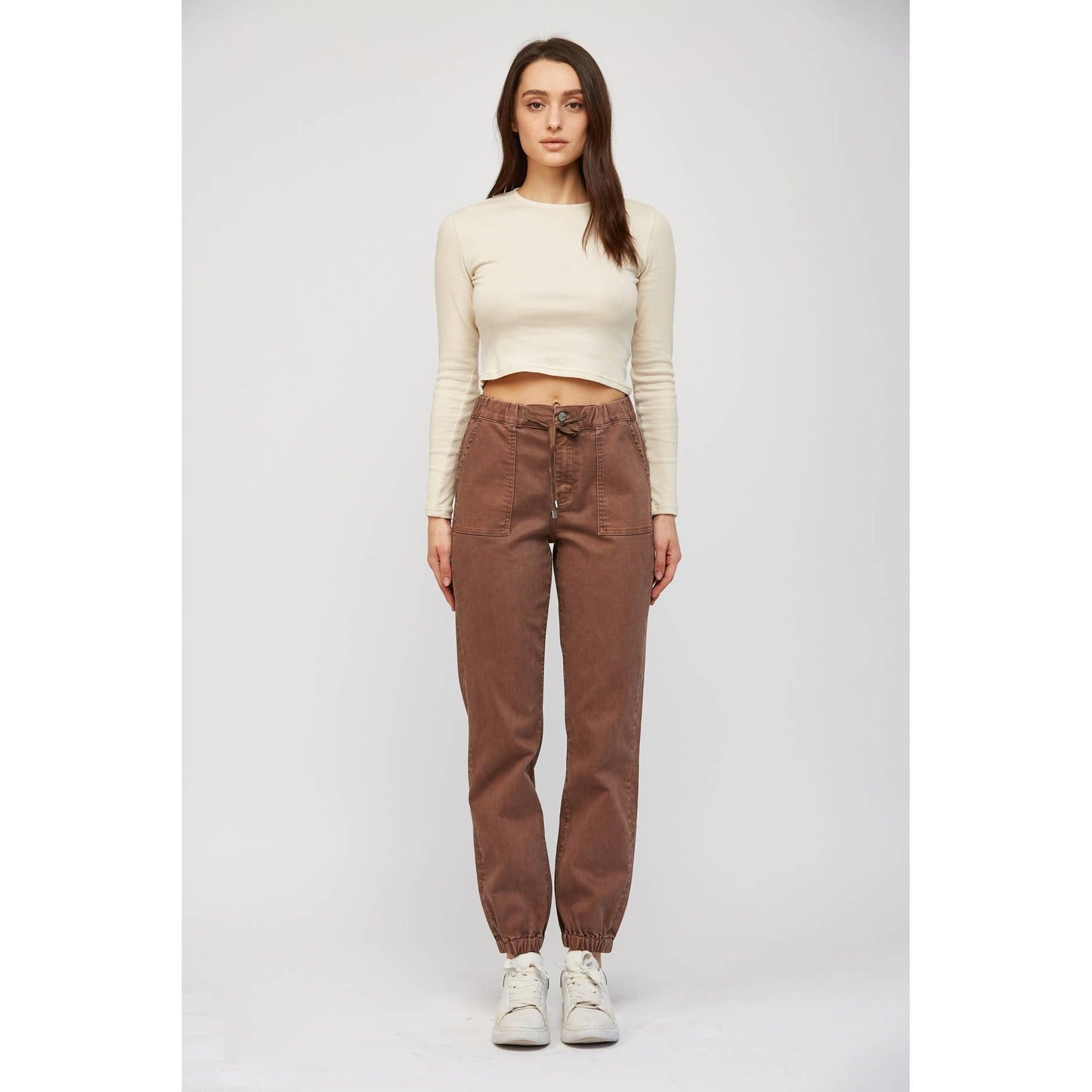 COCOA HIGH RISE JOGGER CROP