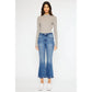 KANCAN HIGH RISE CROP BOOTCUT MEDIUM WASH