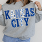 Floral and Gingham Kansas City - T-shirt or Crewneck