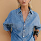 OVERSIZED DENIM SHIRTING 1514TIA