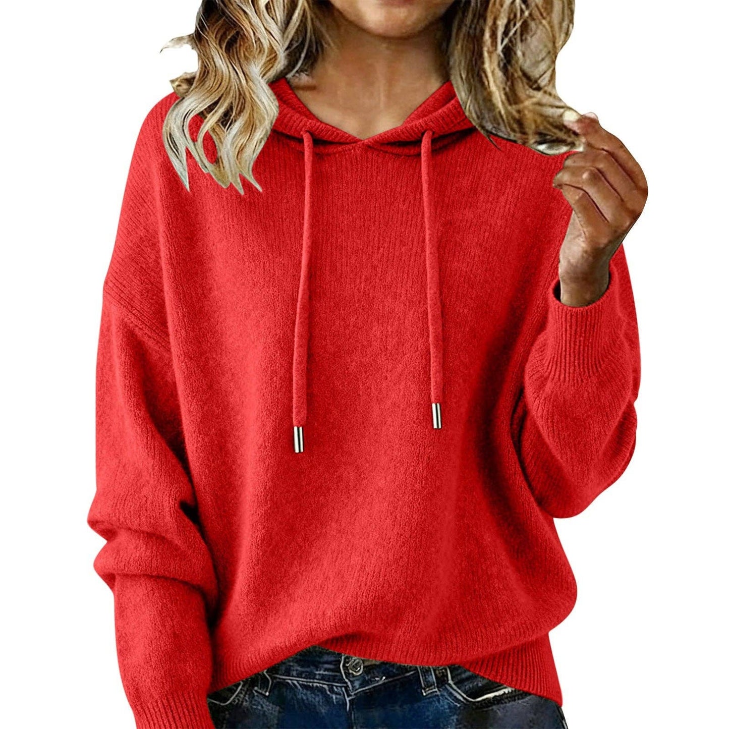 Soft Brushed Cozy Hooded with Drawstring