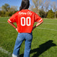 Go Red Football Jersey - Kansas City