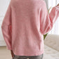 Shes The Cute Bow Detail Sweater Cardigan - Pink