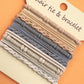 BOHO DUAL FUNCTION KNOT BRACELET HAIR TIES
