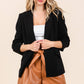 Classy Open-Front Casual Blazer