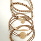 BOHO DUAL FUNCTION KNOT BRACELET HAIR TIES