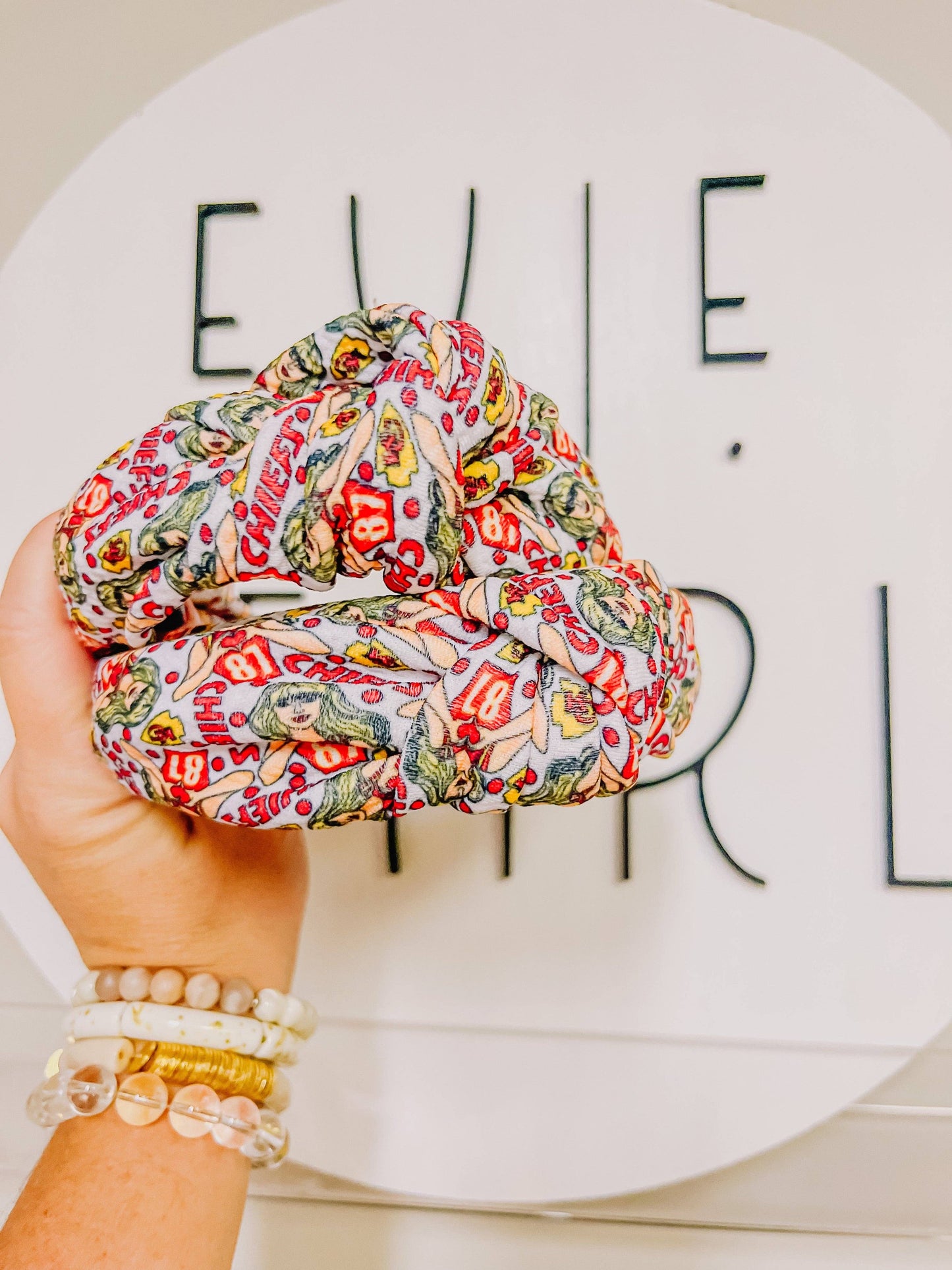 *Taylor Swift 87 Knotted Headband for Girls & Women