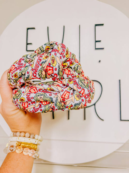 *Taylor Swift 87 Knotted Headband for Girls & Women