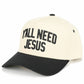 C.C Y'ALL NEED JESUS Embroidered Letter Two Tone Trucker Hat