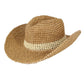 Two Way Shaped Straw Braided Hat