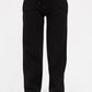 Cotton Blend Sweat Pants - BLACK