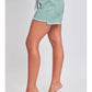 YMI FRAYED HEM PULL-ON SHORTS