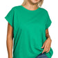 PS Cotton Folded Sleeve T Shirt