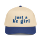 Kansas City “Just a KC Girl” Embroidered Baseball Hat