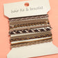 BOHO DUAL FUNCTION KNOT BRACELET HAIR TIES