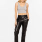 *Vegan Leather Joggers