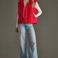 Classic Red Puffer Vest